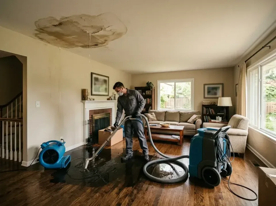 attic-pipe-burst-ceiling-drip-008 — frequently asked questions, Water Damage Restoration & Carpet Care in Derry, PA
